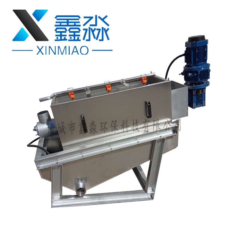 叠螺机可以处理高浓度污泥吗？