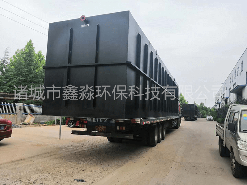 江苏南通市纺织印染废水发货现场
